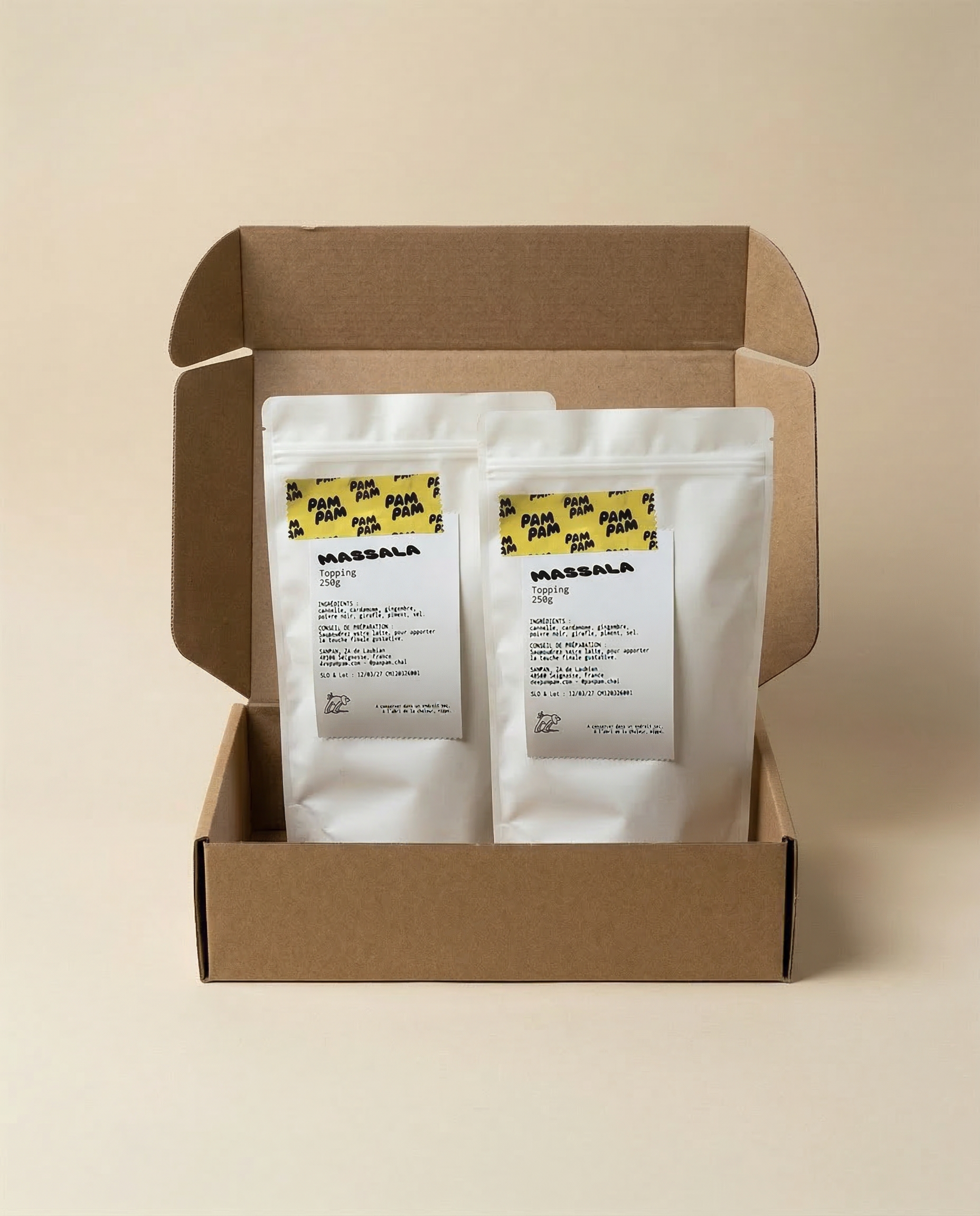 MASSALA x CHAÏ MOULU 250gr